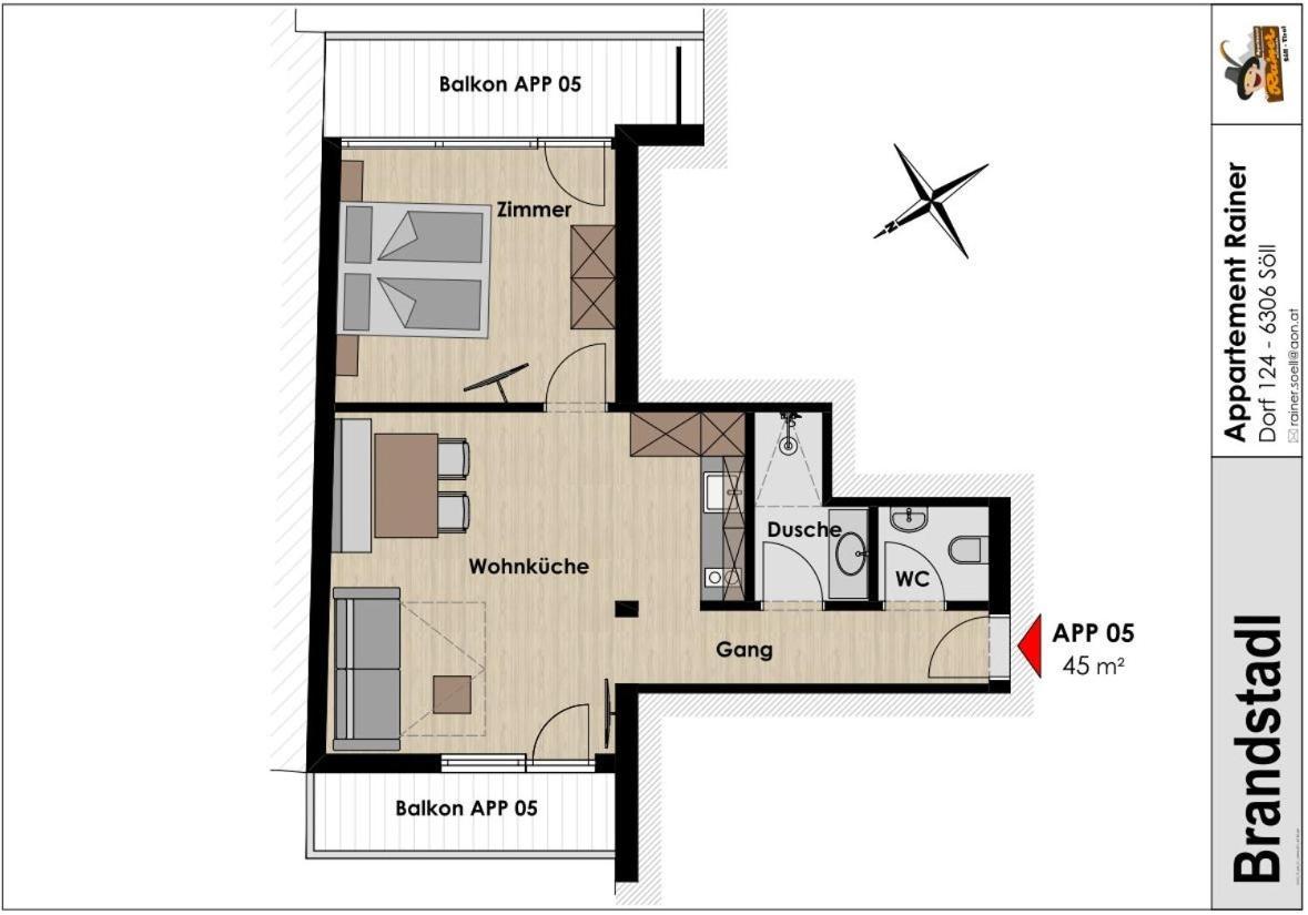 Apartment Rainer - Mittendrin Soll Exterior photo