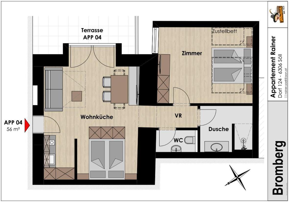 Apartment Rainer - Mittendrin Soll Exterior photo