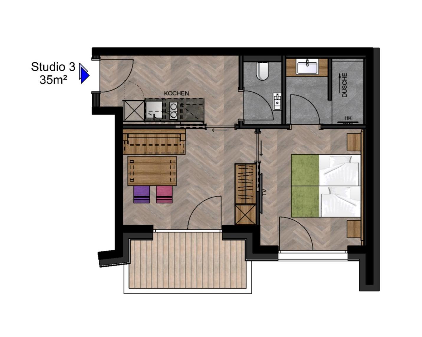 Apartment Rainer - Mittendrin Soll Exterior photo